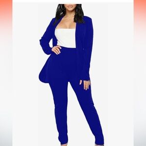 Amazon Royal Blue Women's Pantsuit